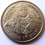 Moneta 20000 zł Zygmunt Stary 1994 stan 1