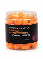 STICKY BAITS PEACH & PEPPER DUMBEL WAFTERS 16mm/100g
