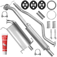 Suzuki Swift 3 III MZ EZ 1.3 1.5 1.3 TD 2005-2010 Ferdehátú Kipufogódob Szett