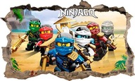 Samolepka Plagát na stenu LEGO NINJAGO 3D XL č. 2