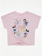 GEORGE bluzka t-shirt z wiązaniem 100 lat Disney'a 152-158