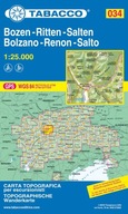 TAB034 Bolzano-Renon-Salto / Bozen-Ritten-Salten mapa Tabacco