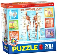 Puzzle 100 elementów. Smartkids. The Human Body