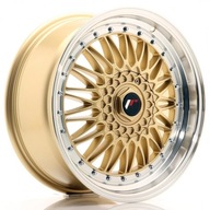 JR Wheels JR9 18x8 ET40 5x112/120 Gold w/Machined