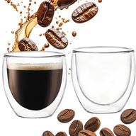 THERMO KÁVÉS POHARAK ESZPRESSZÓHOZ FLORINA MALACHIT 100 ML 2 DB-OS SZETT