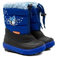 Detská zimná obuv snehule pre deti teplé ľahké zasúvacie Kenny