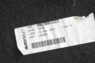 floor boot 96858833ZD CITROEN C3 2 II 12-16