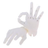 2x1/4 Doll Hand Model Toy Bábika zo živice Kombinovaná ruka