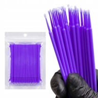 MICROBRUSH SZEMPILLA APPLIKÁTOR SZÁLMENTES LILA 100 DB