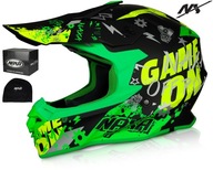 NAXA C9/O KASK MOTOCYKLOWY CROSSOWY |QUAD |ATV| CROSS | OFF-ROAD r.S