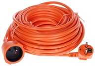 PRZEDŁUŻACZ Z UZIEMIENIEM PS-3X1.5-20M/ORANGE 20 m