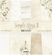 Zestaw papierów Simple Story 3 beige ScrapAndMe