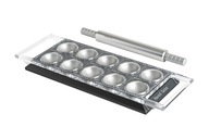 Forma na ravioli Design Line, pudrově šedá