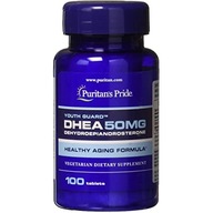 PURITAN'S PRIDE DHEA 50MG 100T TESTOSTERON ESTROGEN MŁODOŚĆ