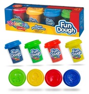 Plastová hmota Fun Dough 4 farby 224g Colorino