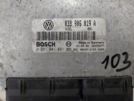 A3 8L 1.8 T 038906019A unité de commande électronique uce moteur
