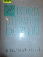 Historia literatury łacińskiej - Mieczysław Brożek
