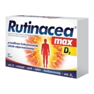 Rutinacea Max D3 60tab. Vitamín D3 Imunita