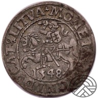 Polska, Zygmunt II August, Półgrosz 1548 r. Wilno