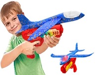 Pištoľ vystreľovač lietadiel +polystyrénové lietadlo