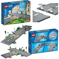 LEGO CITY 60304 PŁYTY DROGOWE ULICA ZNAKI SKRZYŻOWANIE PREZENT + Gratis