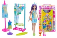 Lalka Barbie Color Reveal Neon Tie-Dye HCD29