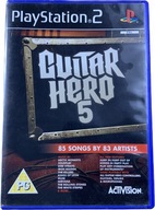 GUITAR HERO 5 płyta bdb komplet PS2