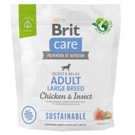 Brit Care Dog Sustainable Adult Large Insects 1kg