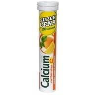 Calcium Vit.C Pomarańcza x 20 tabletek musujących