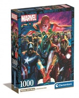 Clementoni Puzzle Compact Marvel The Avengers 1000 dielikov.