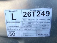 door left rear part rear. MERCEDES W221 LIFT 792