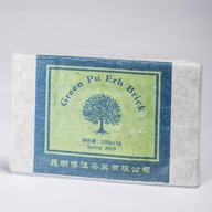 Pu-Erh herbata prasowana zielona 100g Sheng