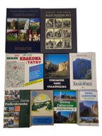 9x książki krajoznawcze okolice Krakowa krakowskie parki gmina Zabierzów