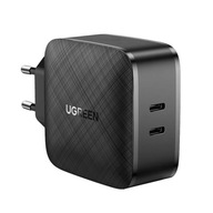 Ładowarka Sieciowa 66W PD 2x USB-C UGREEN CD216 czarna