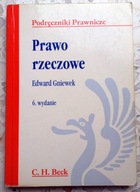 KSIĄŻKA PRAWO RZECZOWE 6. wydanie E. Gniewek 2006