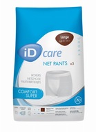 Majtki Siatkowe POPORODOWE Wielorazowe iD CARE NET PANTS L 5 sztuk