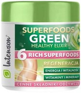 INTENSON Superfoods Zelený zdravý elixír 150g Spirulina Riasa Chlorella
