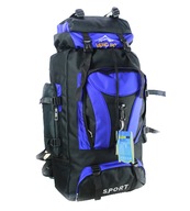 Plecak turystyczny trekkingowy 70L niebieski