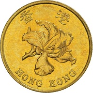 Moneta, Hong Kong, Elizabeth II, 50 Cents, 1994, A