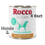 Mokra karma Rocco Diet Care Hypoallergen Smak Konina 800 g 6 szt