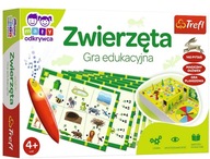 Gra edukacyjna Zwierzęta Magiczny ołówek TREFL od 4 lat