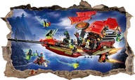 Samolepka Plagát na stenu LEGO NINJAGO 3D XL č. 3