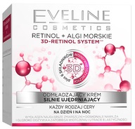 Spevňujúci krém3D-Retinol System Eveline Všetky typy pleti Deň/Noc