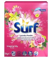 Surf, Proszek do prania uniwersalny Tropical Lilly & Rose, 5 kg