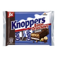 1x 120g KNOPPERS Baton Orzechowy Dark 3-pak