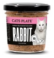 CATS PLATE RABBIT - Królik 100g