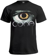 Coma póló M-es, fekete