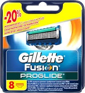 GILLETTE FUSION PROGLIDE WKŁADY OSTRZA 8 SZT