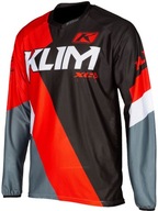 Bluza enduro Klim XC Lite Jersey czerwono-czarna M