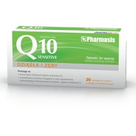 Q10 Sensitive Tabletki Do Ssania Pharmasis. Suplement diety